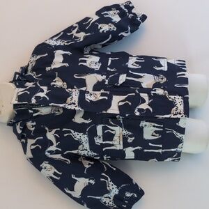 CARTER'S Toddler Boy's Dog Print Hooded Raincoat - Size 12 Mos.